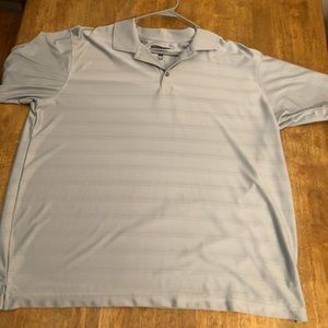 Grey golf polo